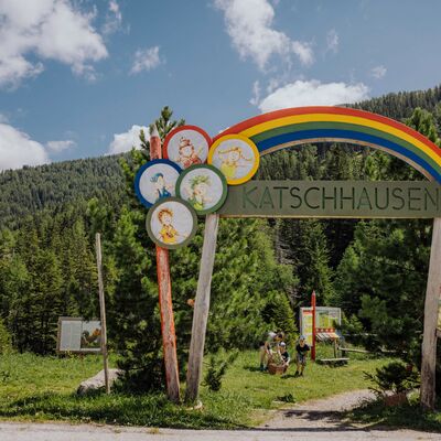 Die Kindererlebniswelt Katschhausen in der Natur rund um den Katschberg