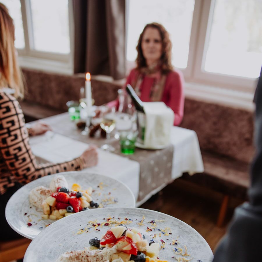 Service vom Essen im Hotel Das Katschberg