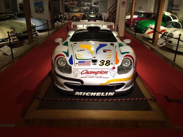 Ausgestellter Porsche des Porschemuseums